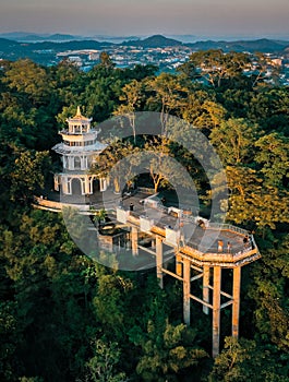 Khaorang Old Town Viewpoint in Phuket Old Town, Thailand