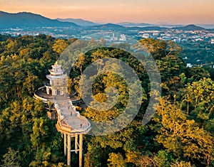 Khaorang Old Town Viewpoint in Phuket Old Town, Thailand