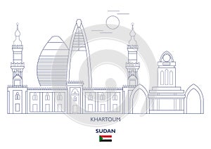 Khartoum City Skyline, Sudan