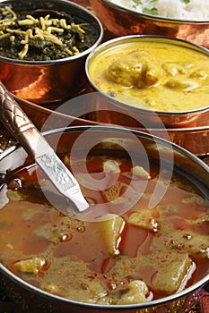 Khatta Alu is a potato curry from Gujarat