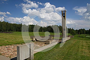 Khatyn memorial complex in Belarus