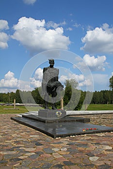 Khatyn memorial complex in Belarus