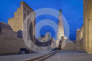 Khiva, Uzbekistan. Islam Khoja Minaret