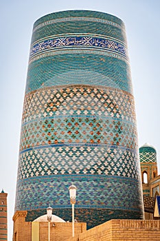 The Kalta Minor Minaret in Khiva photo