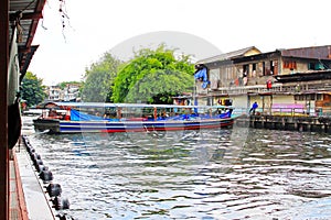 Saen Saep Canal And Express Boat, Bangkok, Thailand