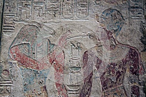 Khnum and Pharoah Ramses II