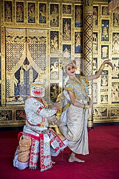 Khon is a dance drama genre from Thailand. Hanuman and Sovanna Maccha