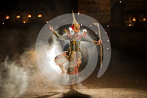 KHON THAI Rama Character in Ramayana story In Thai literature i