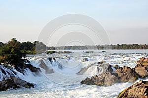 Khone Phapheng falls in Laos