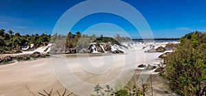 Khone Phapheng Falls on the Mekong River in southern Laos