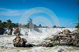 Khone Phapheng Waterfall,Don Khong,Loas