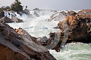 KHONG PHA PENG WATERFALLS, CHAMPASAK, LAOS