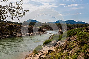 Khongyai beach Don Khone Laos