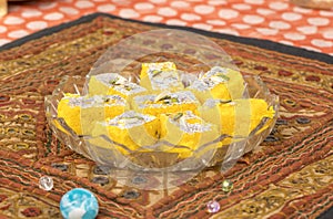 Khopara Pak or Coconut Burfi