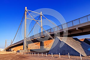 Khor Al Batah bridge in Sur Oman