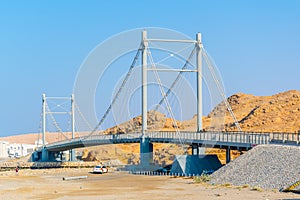 the Khor Al Batah bridge in Sur, Oman