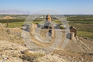 Khor Virap monastery in Armenia