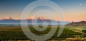 Khor Virap Monastery and Mt. Ararat, Armenia