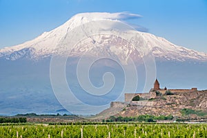 Khor Virap and Mount Ararat