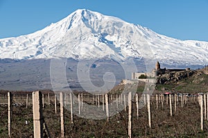 Khor Virap and Mount Ararat in Armenia