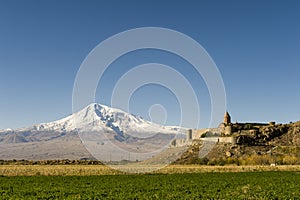 Khor Virap and Mount Ararat