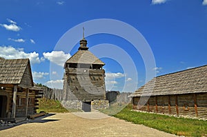 Khortitsa is the largest island on the Dnieper, located within the city of Zaporozhye