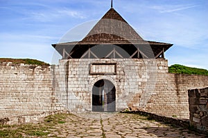 Khotyn fortess, castle in Ukraine. One of seven wonders of Ukraine