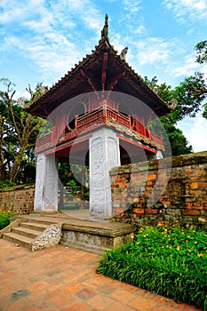 Khue Van Cac one of the gate at Temple of Literature