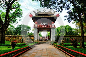 Khue Van Cac one of the gate at Temple of Literature