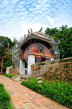 Khue Van Cac one of the gate at Temple of Literature