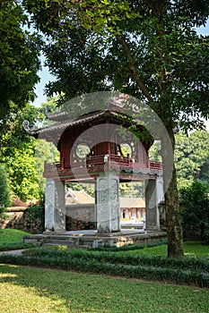 Khue Van Cac pavilion in Temper of Literature  Van Mieu  - Vietnam first national university, was built in 1070