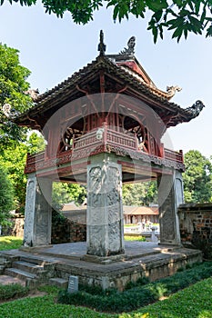 Khue Van Cac pavilion in Temper of Literature  Van Mieu  - Vietnam first national university, was built in 1070