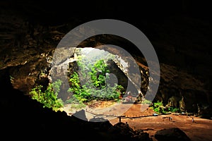 Khuha Kharuehat Pavilion, Phraya Nakhon Cave, Khao Sam Roi Yot National Park, Thailand photo