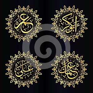 Khulafaurrasyidin - Abu Bakar, Umar, Usman, Ali
