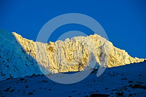 Khumbu glacier Everest base camp, EBC Nepal