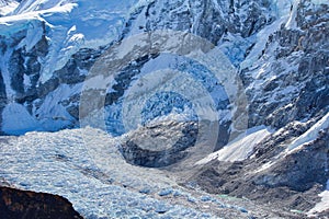 Khumbu glacier photo