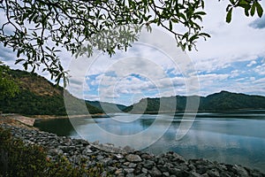 Khun Dan Prakan Chon Dam, Nakhon Nayok Province, Thailand