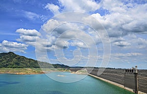 Khun Dan Prakan Chon dam project fortress