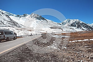 Khunjerab national park near Khunjerab pass.