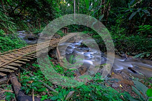 Khunkorn waterfall at Chiangrai Thailand, Famous destination in Thailand.