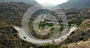 The Khyber Pass in northern Pakistan