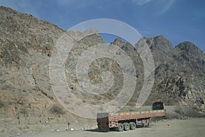 Khyber Pass in Pakistan photo