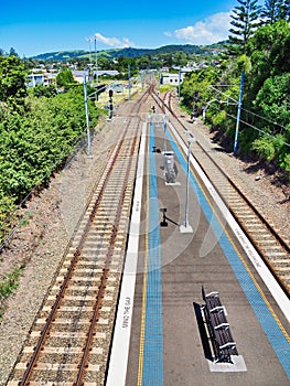 Kiama Train Station, NSW South Coast, Australia