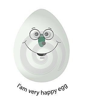 Easter egg emoji emocion vector photo