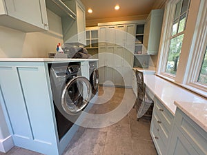 A Laundry room in a luxury vacation rental home on Kiawah Island in South Carolina