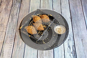 Kibbe, Very common food throughout the Middle East and part photo