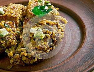 Kibbeh Levantine dish