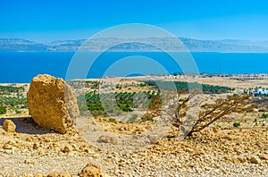 The kibbutz of Ein Gedi