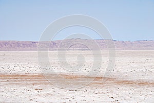 Chott el Djerid Vast Salt Lake, Sahara Desert, Tunisia