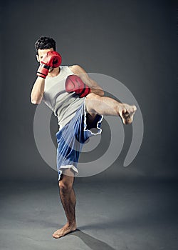 Kick boxer